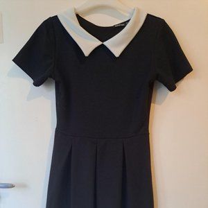 Boohoo Womens Black and White Dress